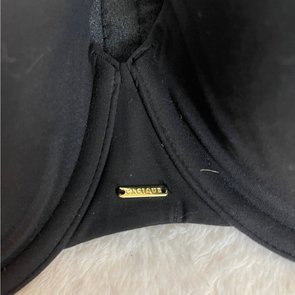 Cacique Black Full Coverage Bra - Picture 4 of 6